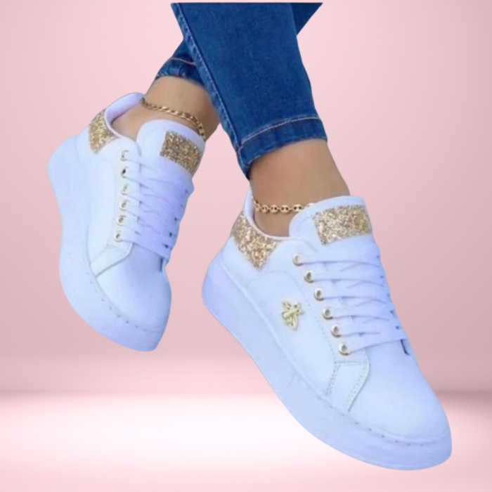 Delfina® | women's glitter sneakers