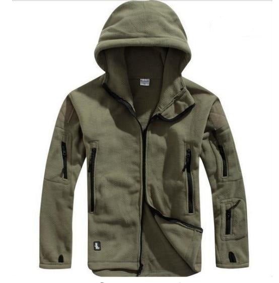 Ana | Men's military style jacket with hood for sports