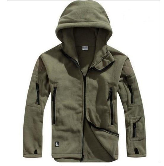 Ana | Men's military style jacket with hood for sports