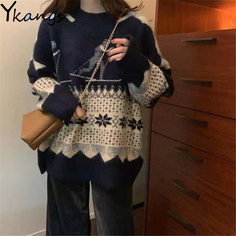 Olivia | Warm Christmas sweater for women