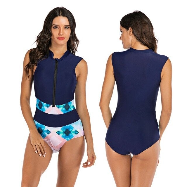 Tabatha® | One-Piece Sports Swimsuit With An Interesting Design