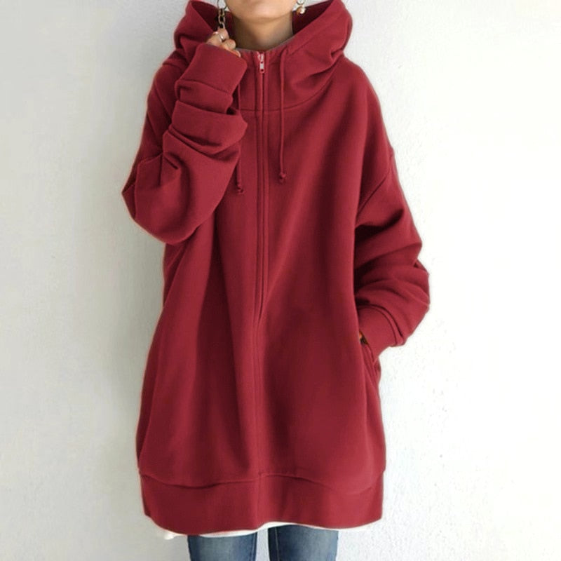 Valentina | Cozy oversized winter hoodie