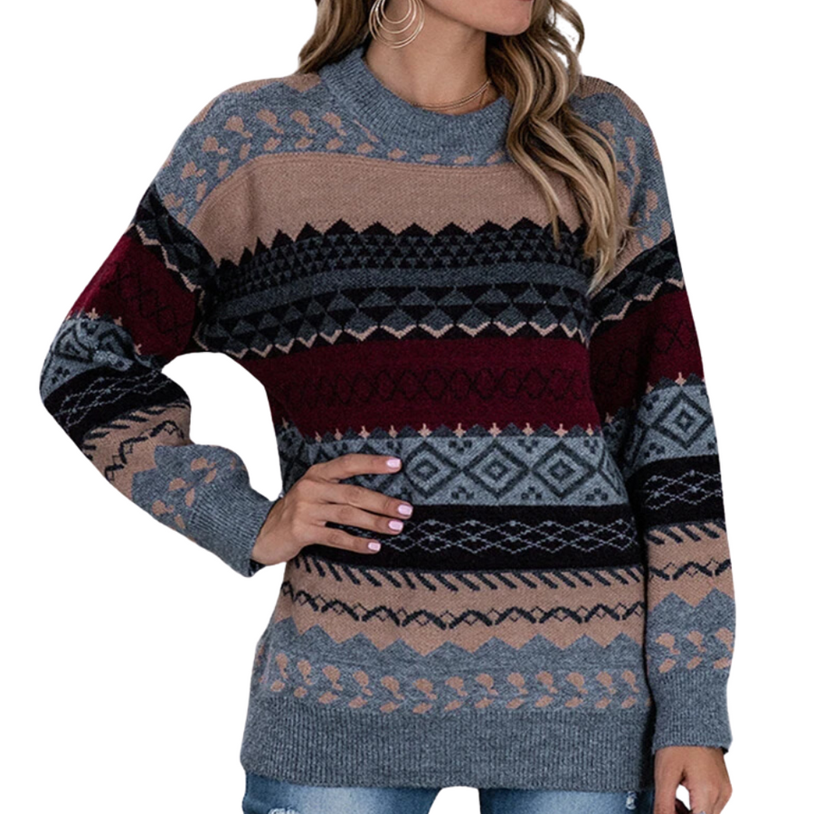 Yoselin| Classic and stylish winter sweater