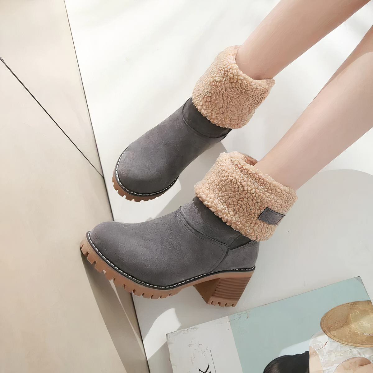 Pilar | Square heel boots