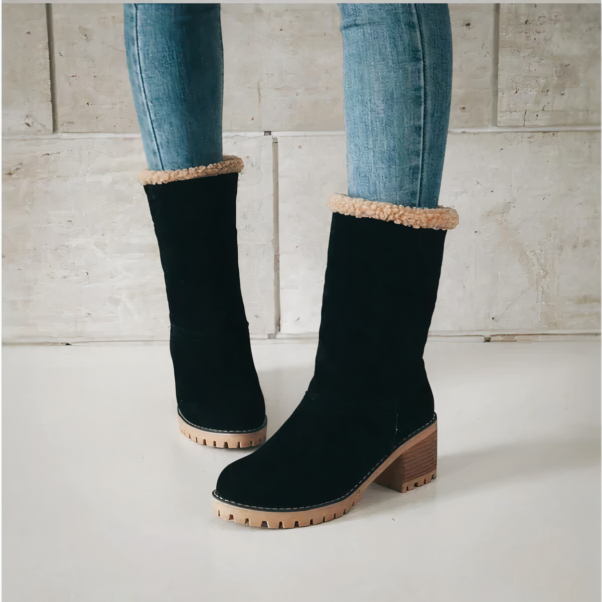 Pilar | Square heel boots