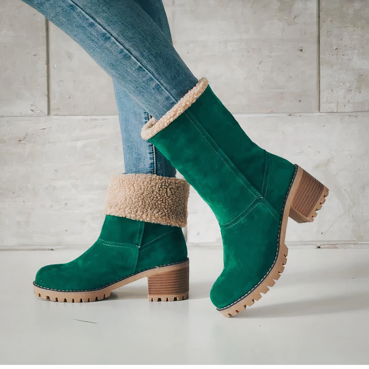 Pilar | Square heel boots