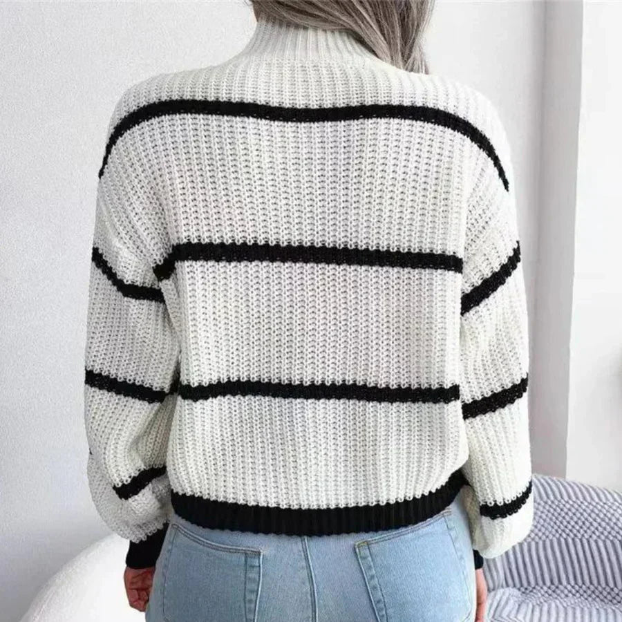 Jenni® | Pull comfortable in cotton for women, with an elegant cut