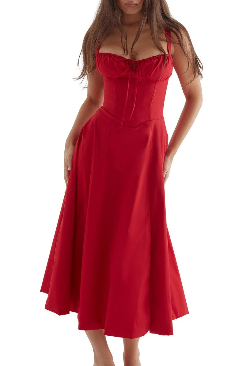 Fiorella® | Midi Corset Dress