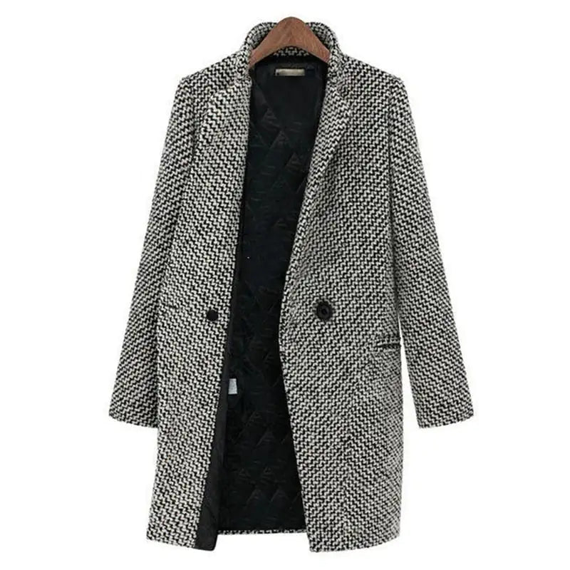 Marina | Classic woven blazer coat