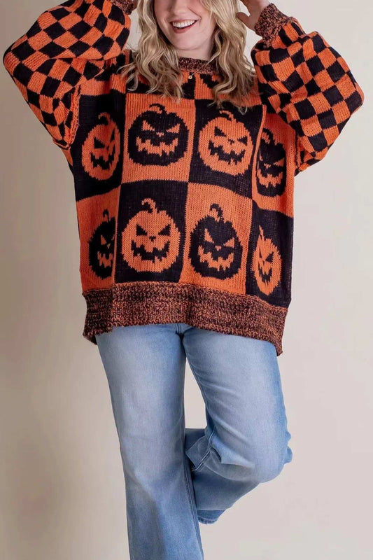 Marie | Halloween crew neck sweater