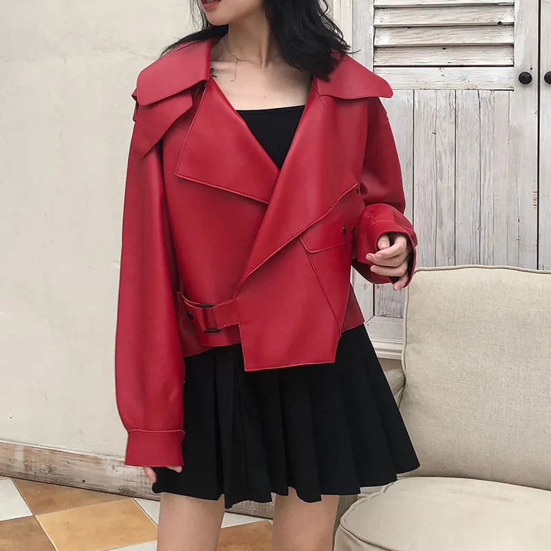 Eugenia | and elegant leather jacket