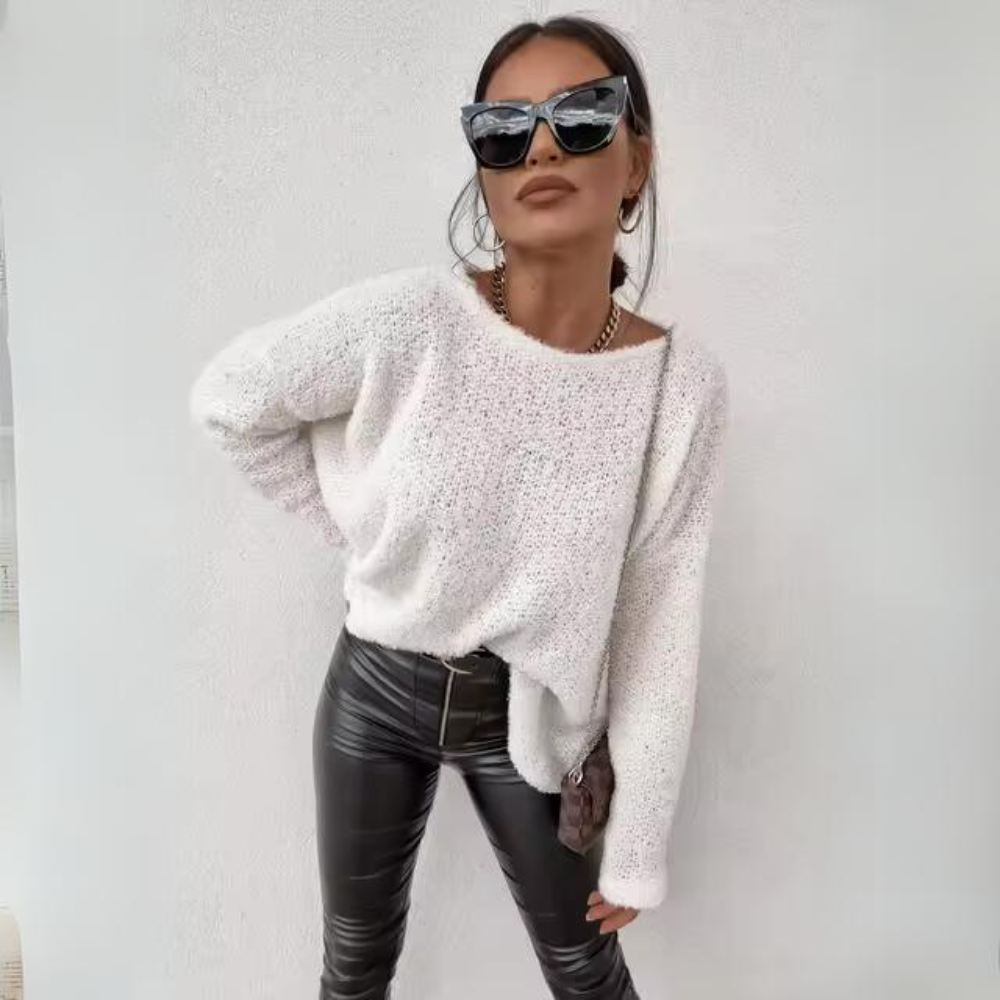 Rosalinda | Luxurious sweater with dropped shoulders