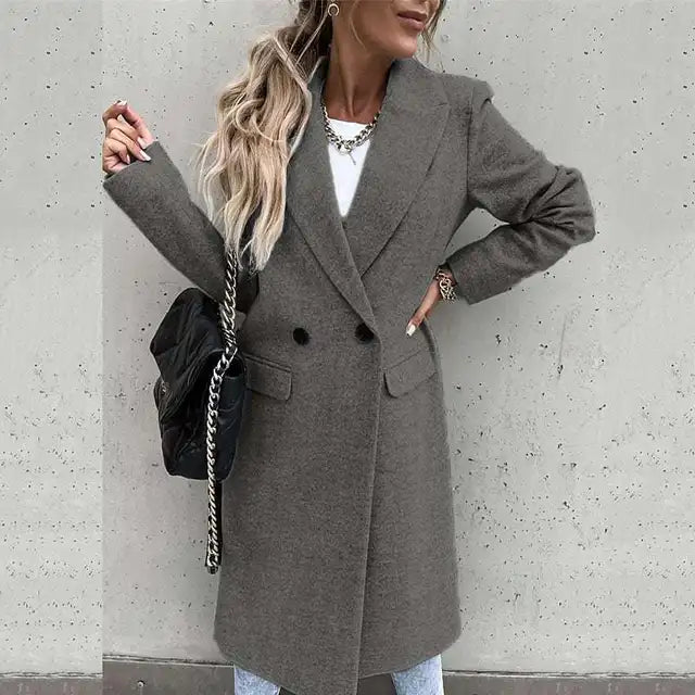 Rebeca® | Coat long elegant and stylish