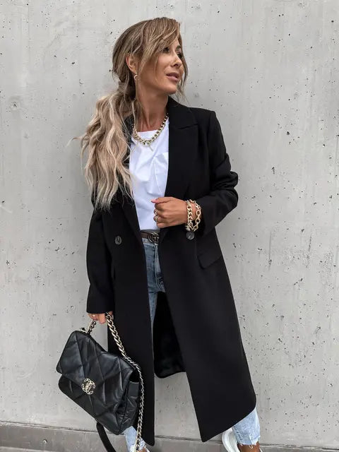 Rebeca® | Coat long elegant and stylish