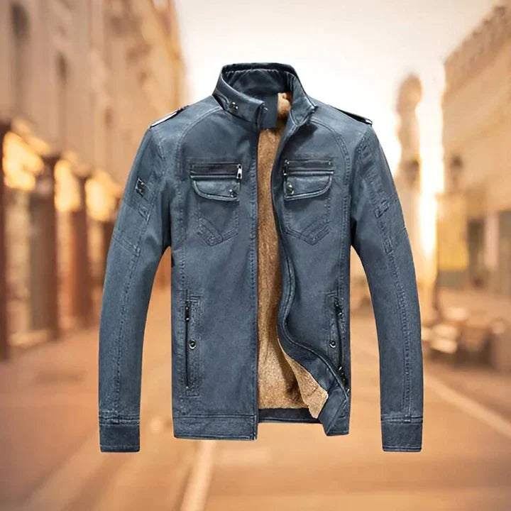 Darren | Men's Slim Fit Biker Jacket