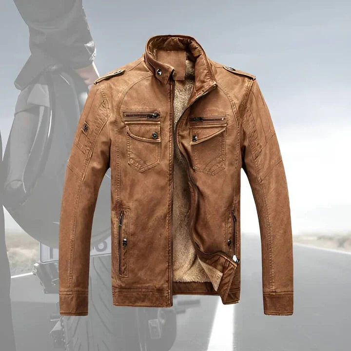 Darren | Men's Slim Fit Biker Jacket