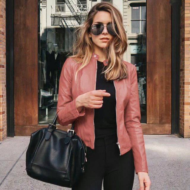 Concha | Leather jacket biker jacket