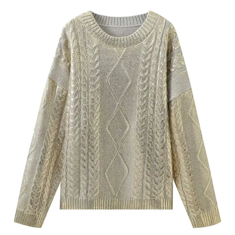 Carla | Loosely knitted cable sweater