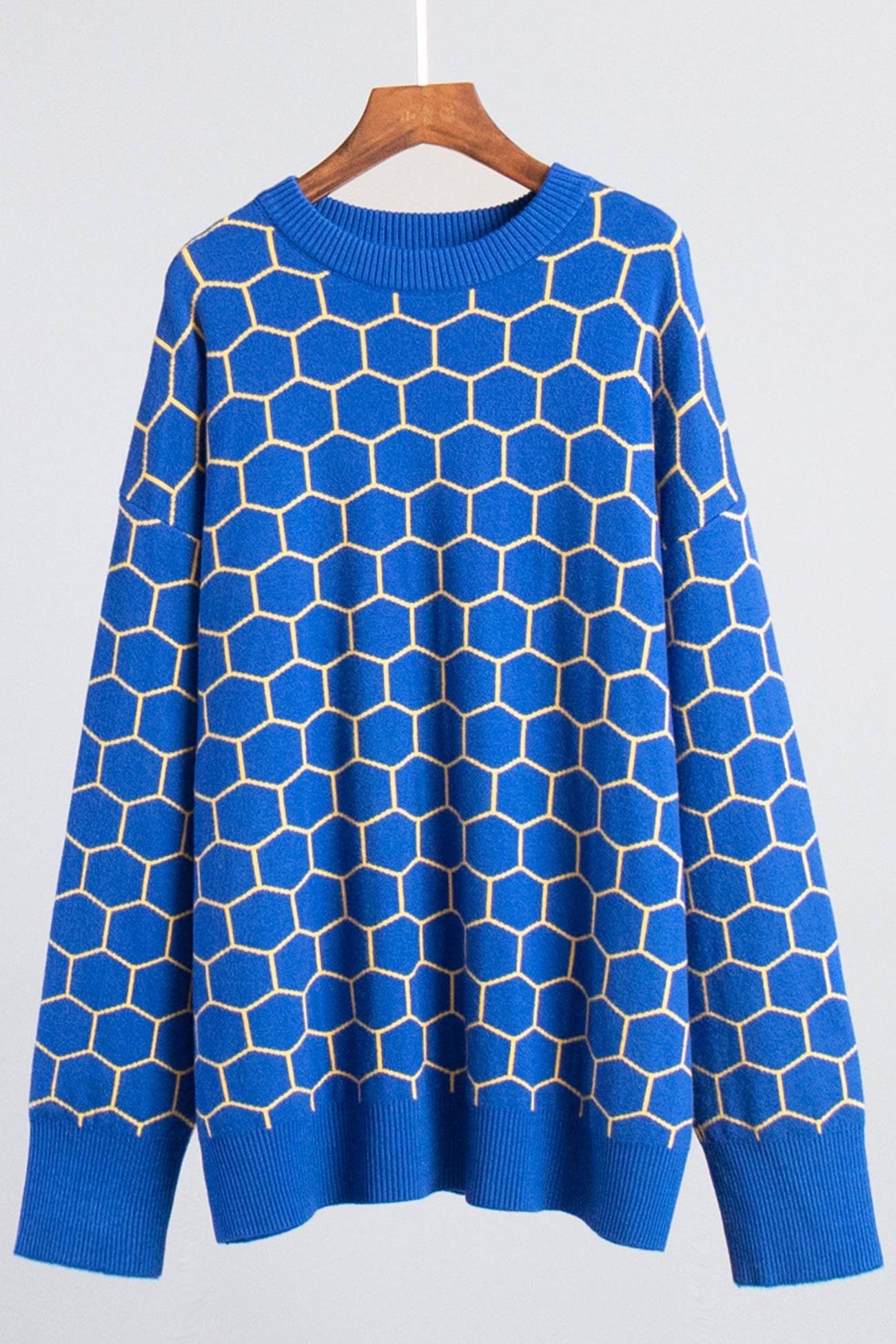 Therese | Honeycomb pattern sweater