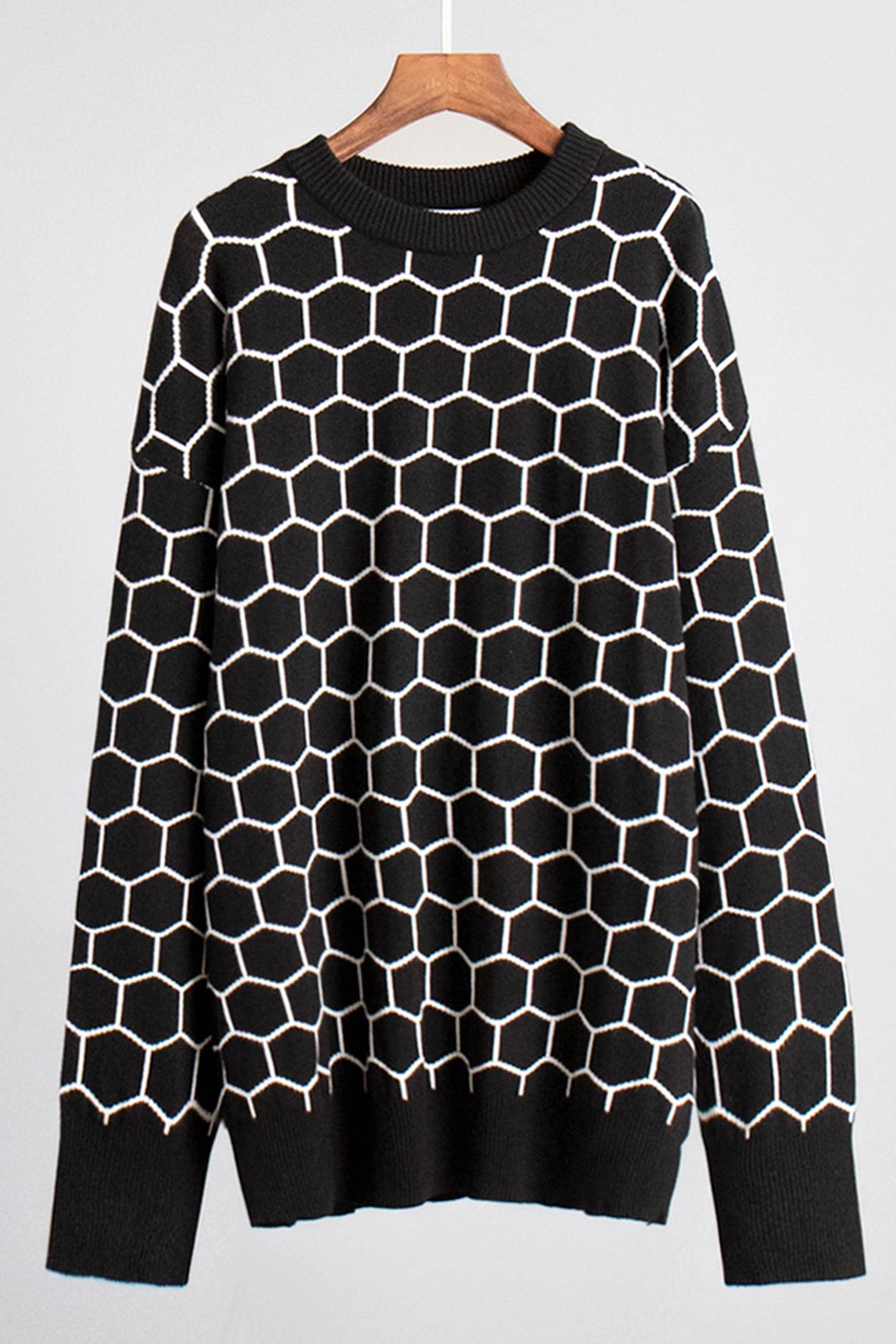 Therese | Honeycomb pattern sweater
