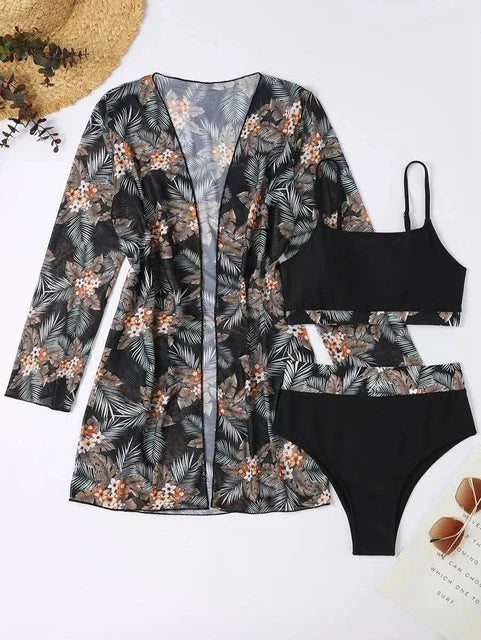 Gabriela® | Stylish Printed High Waist Swimwear