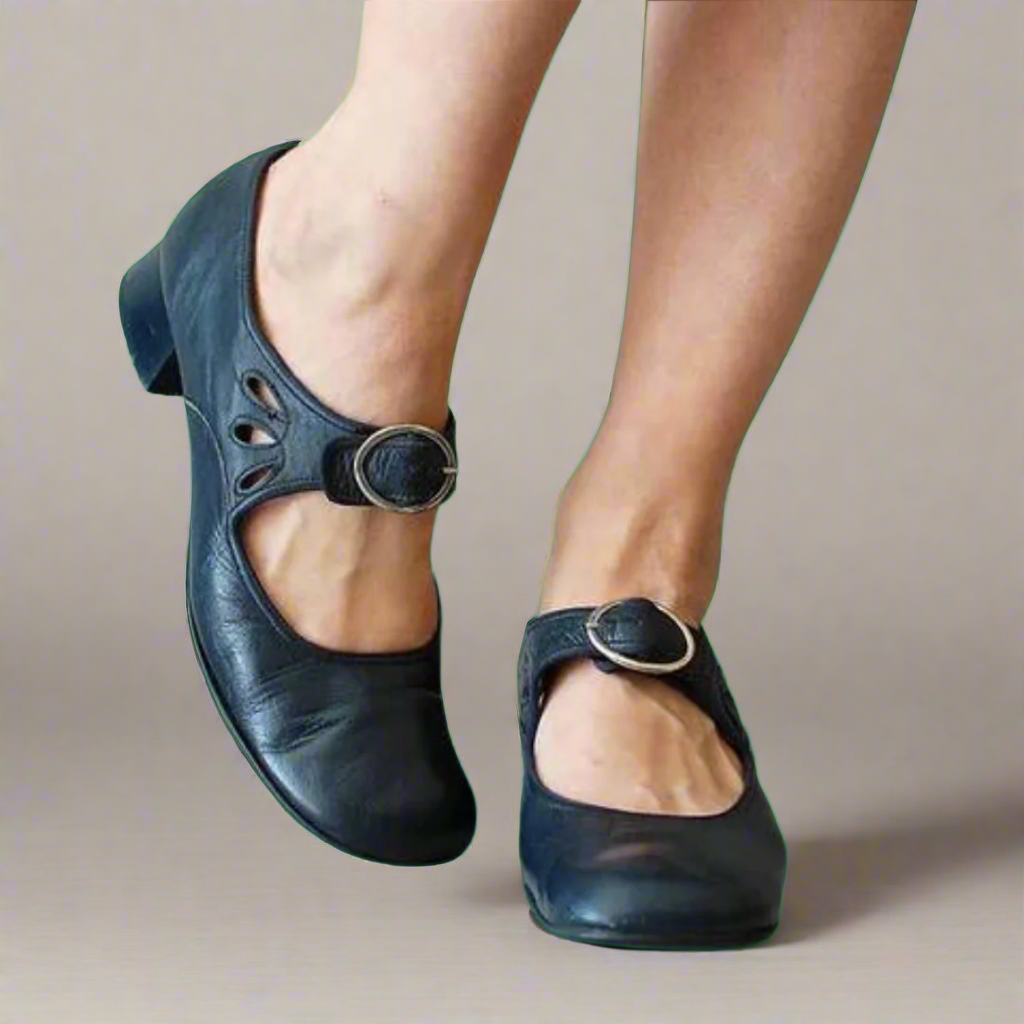 Linda® | Comfortable ladies ballerinas with suede look