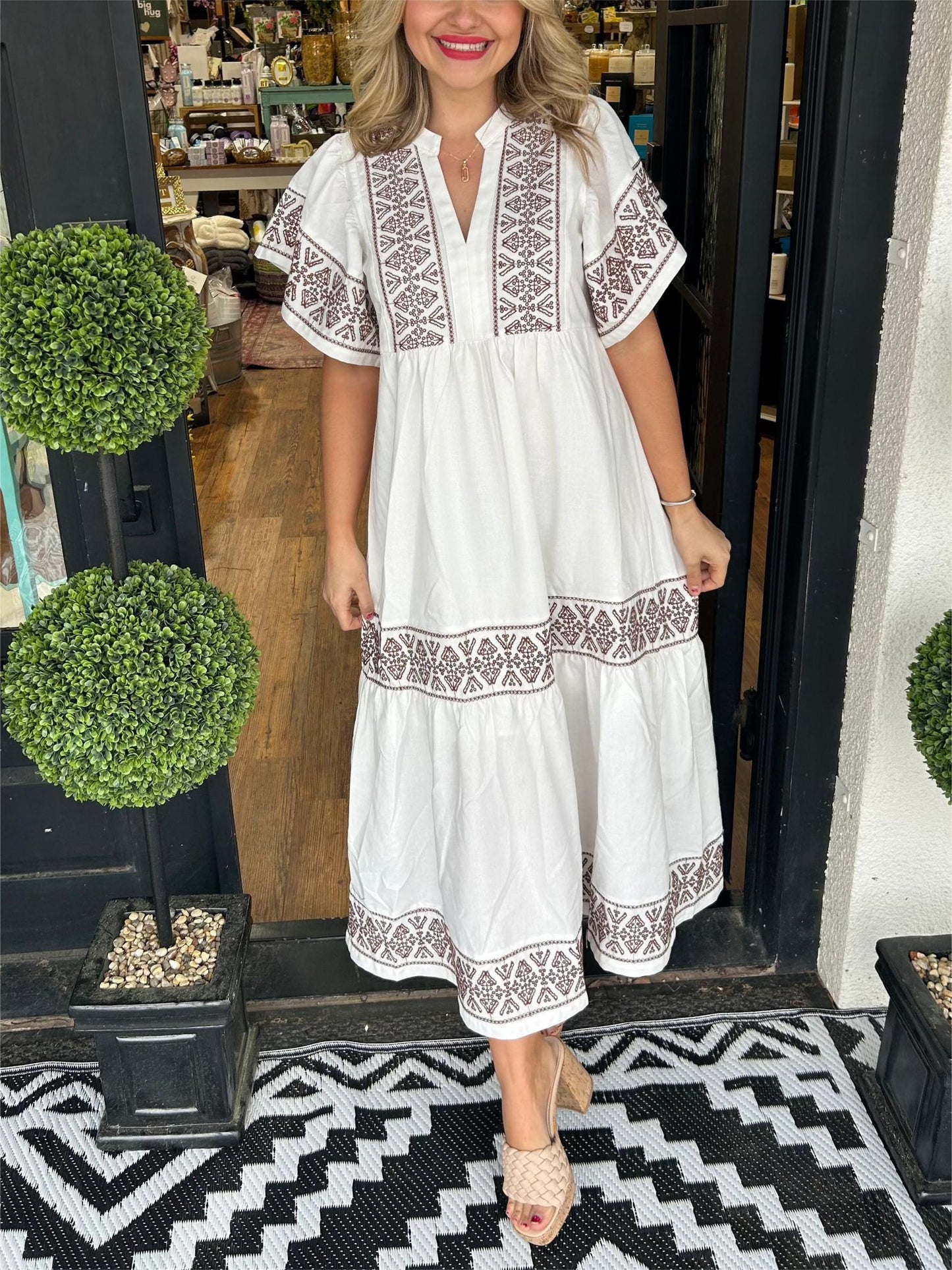 Sole® | Elegant Loose Puff Sleeve Dress