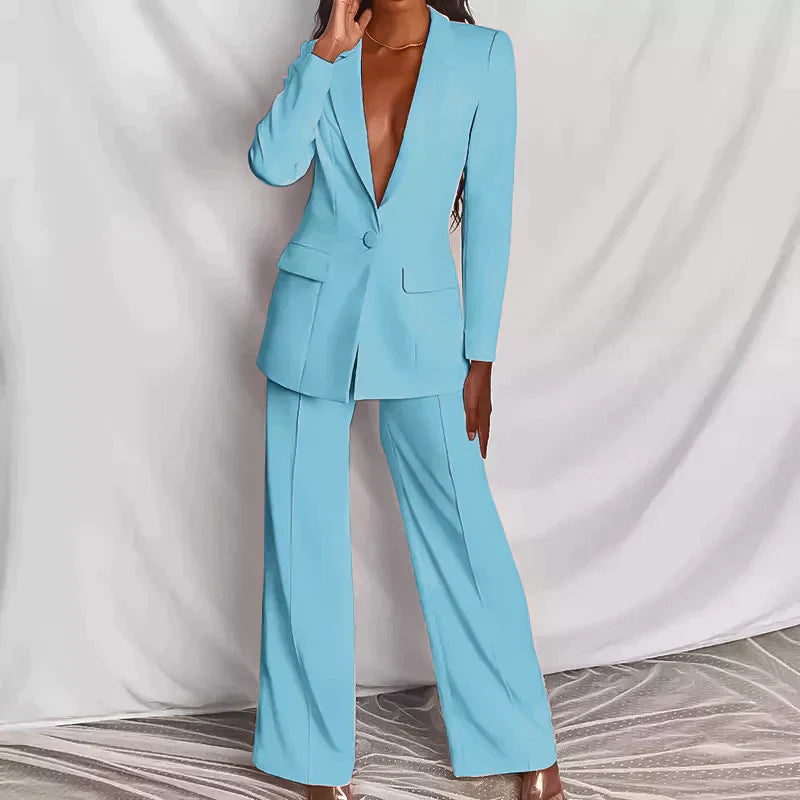 Reese® | Fashionable Set Consisting Of A Stylish Blazer And Elegant Trousers