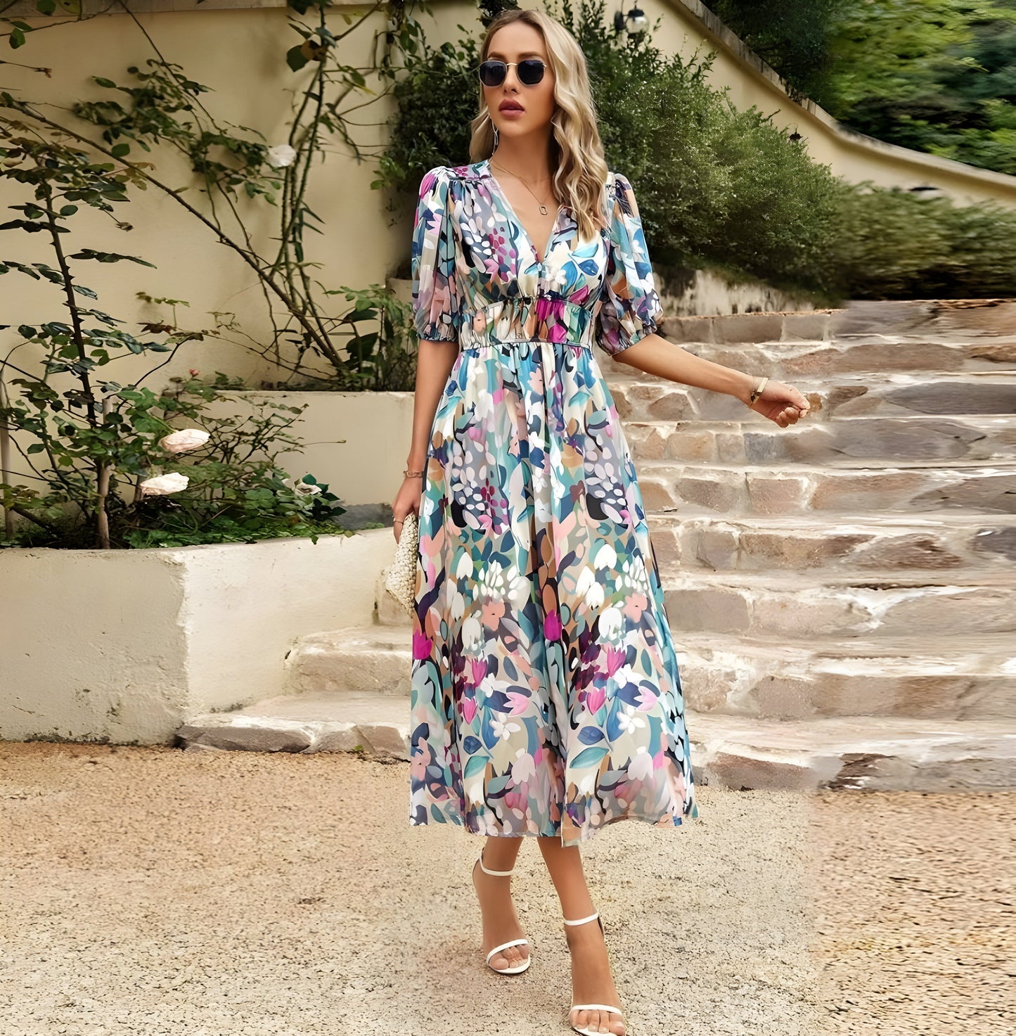 Anita® | Midi Dress With Flowers