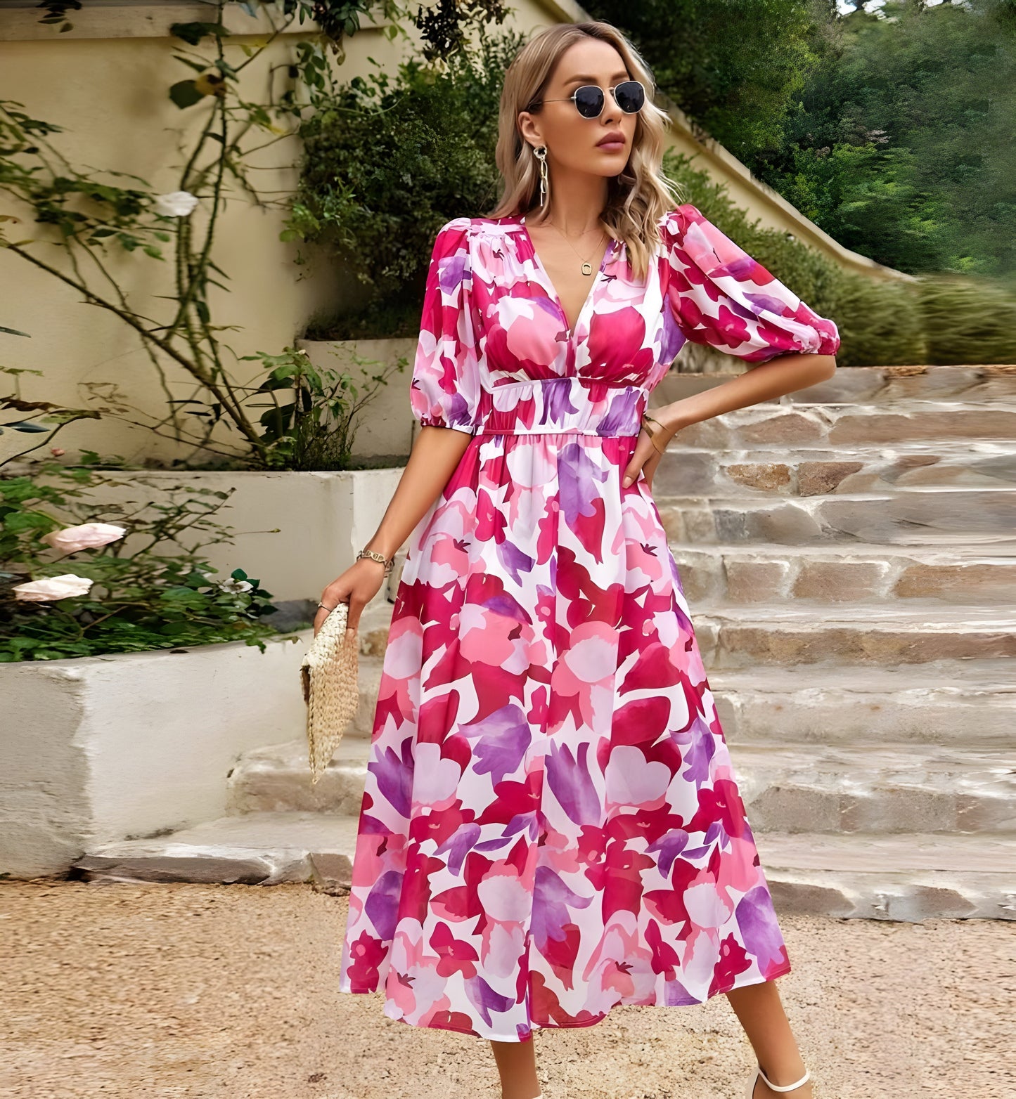 Anita® | Midi Dress With Flowers