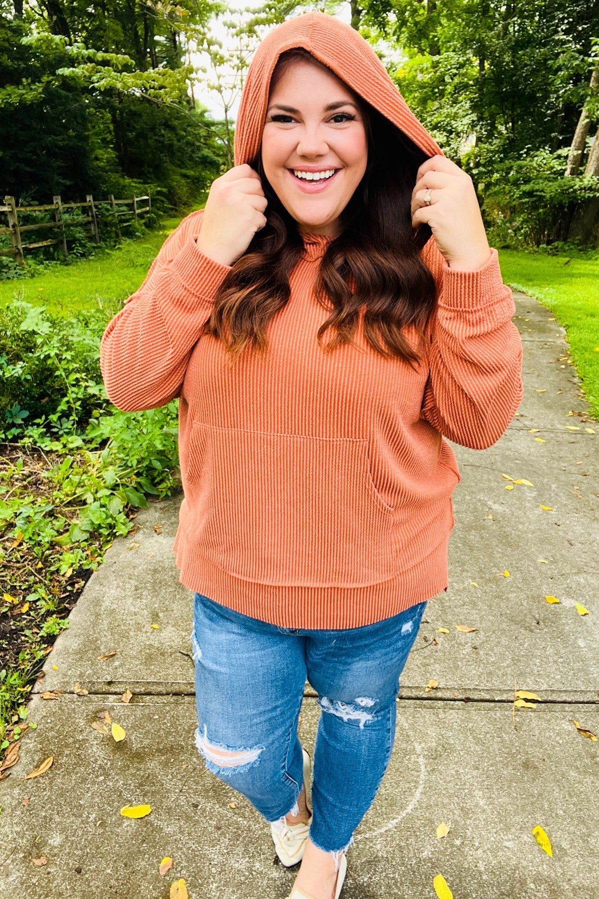 Ilona | Knit hoodie