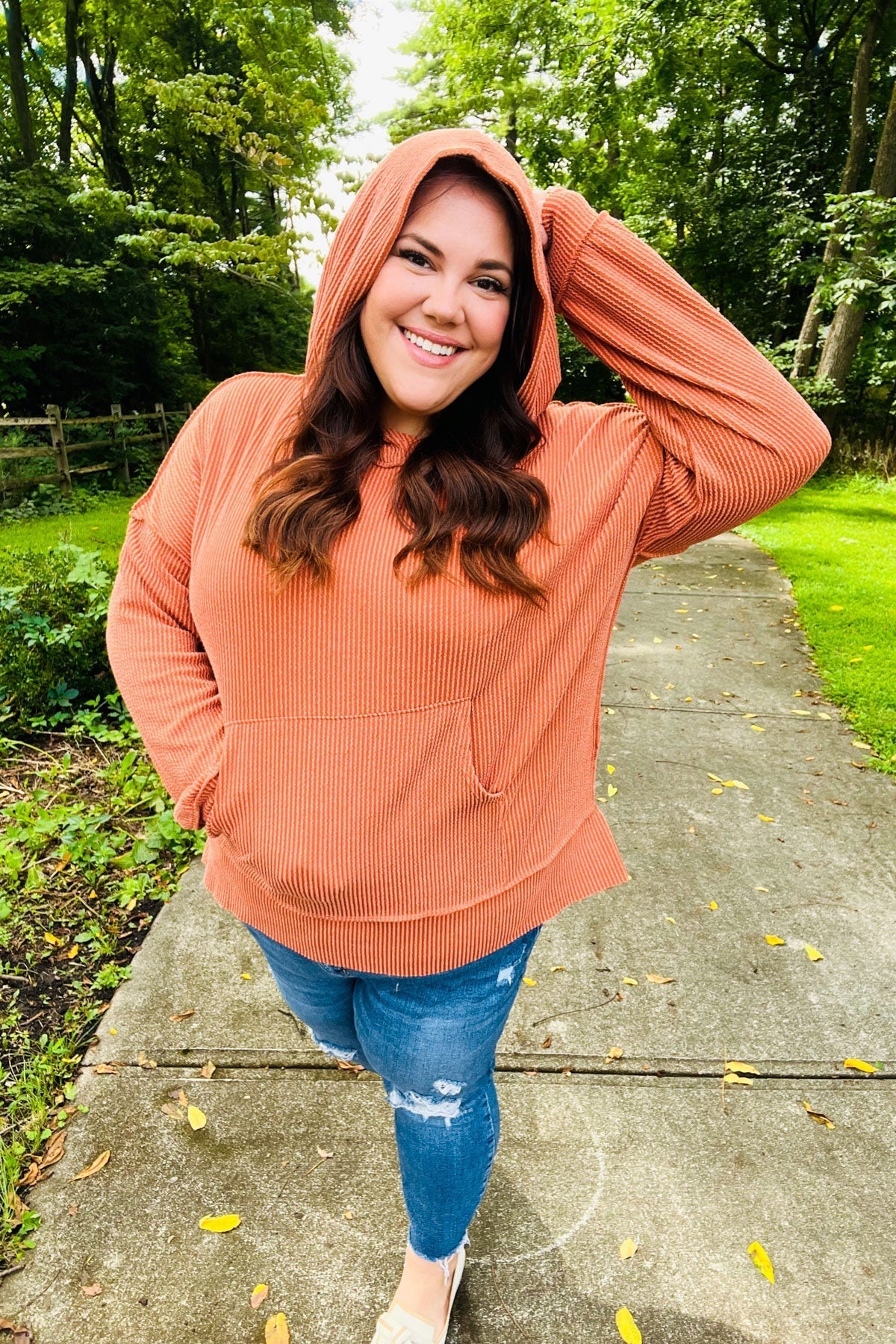 Ilona | Knit hoodie