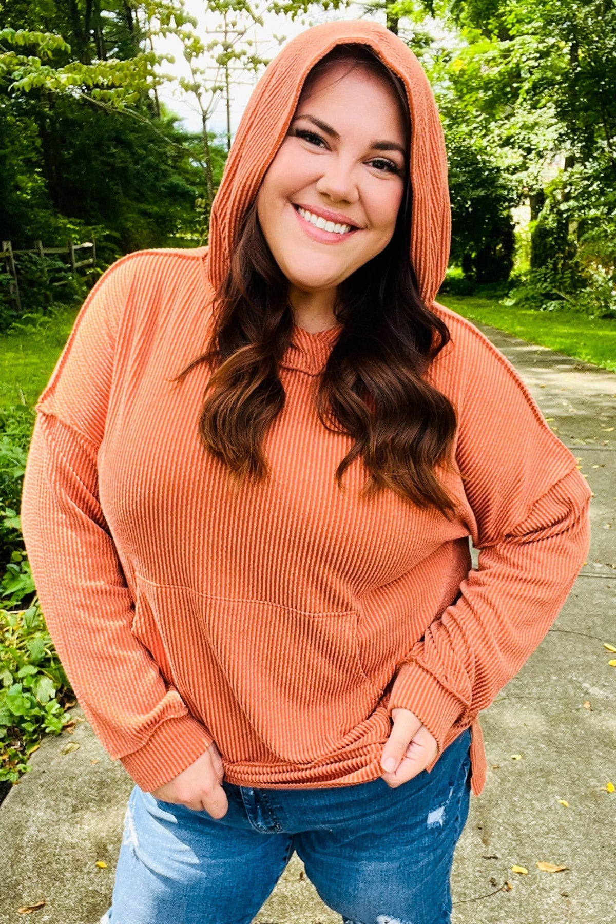 Ilona | Knit hoodie
