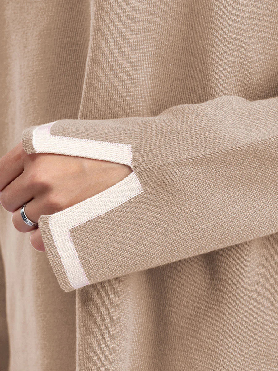 Elisa | Elegant stretch knit set to stay at home