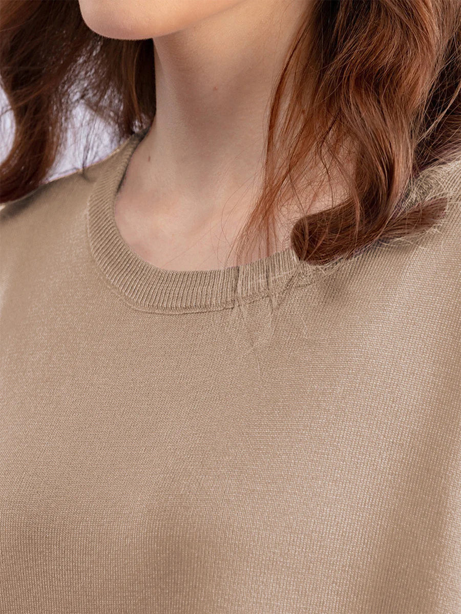 Elisa | Elegant stretch knit set to stay at home