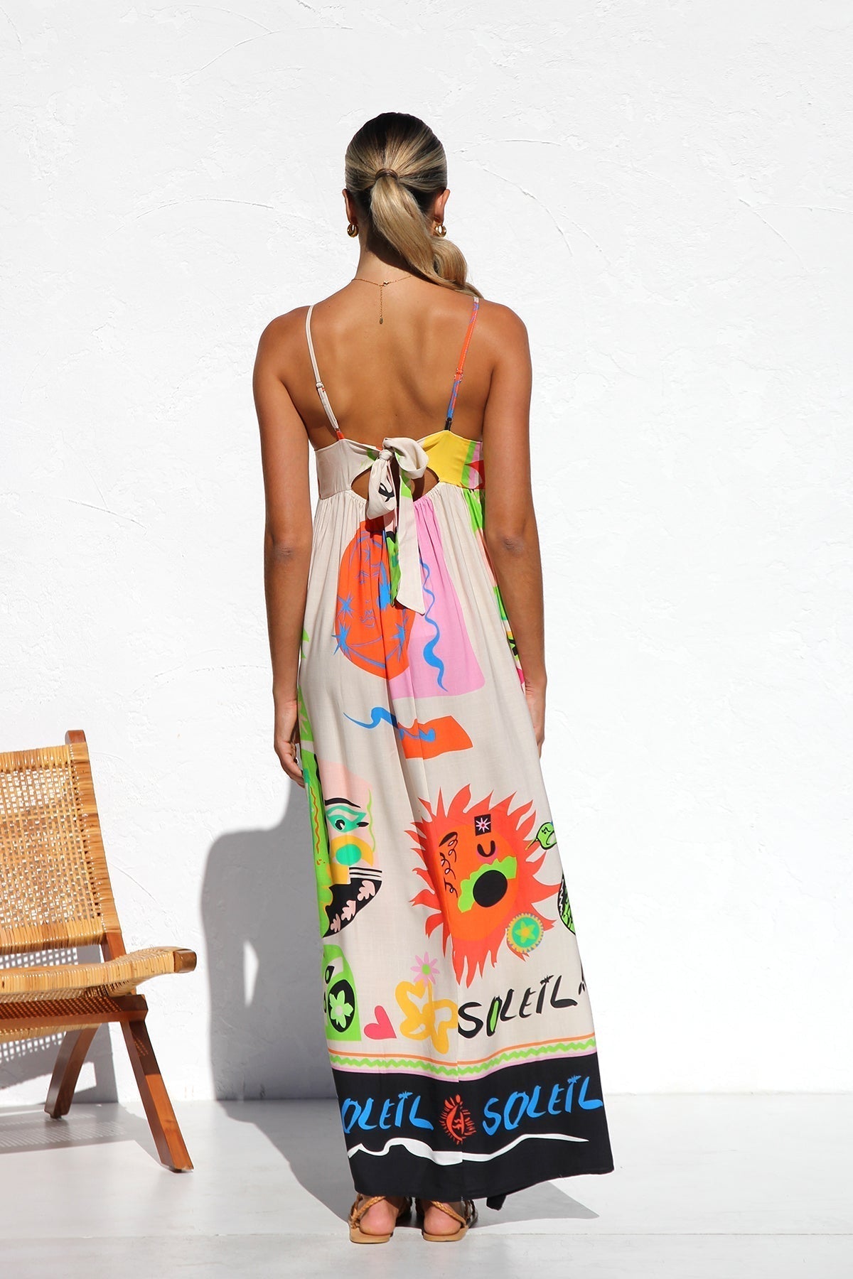 Nuria® | Dress Orange Multi