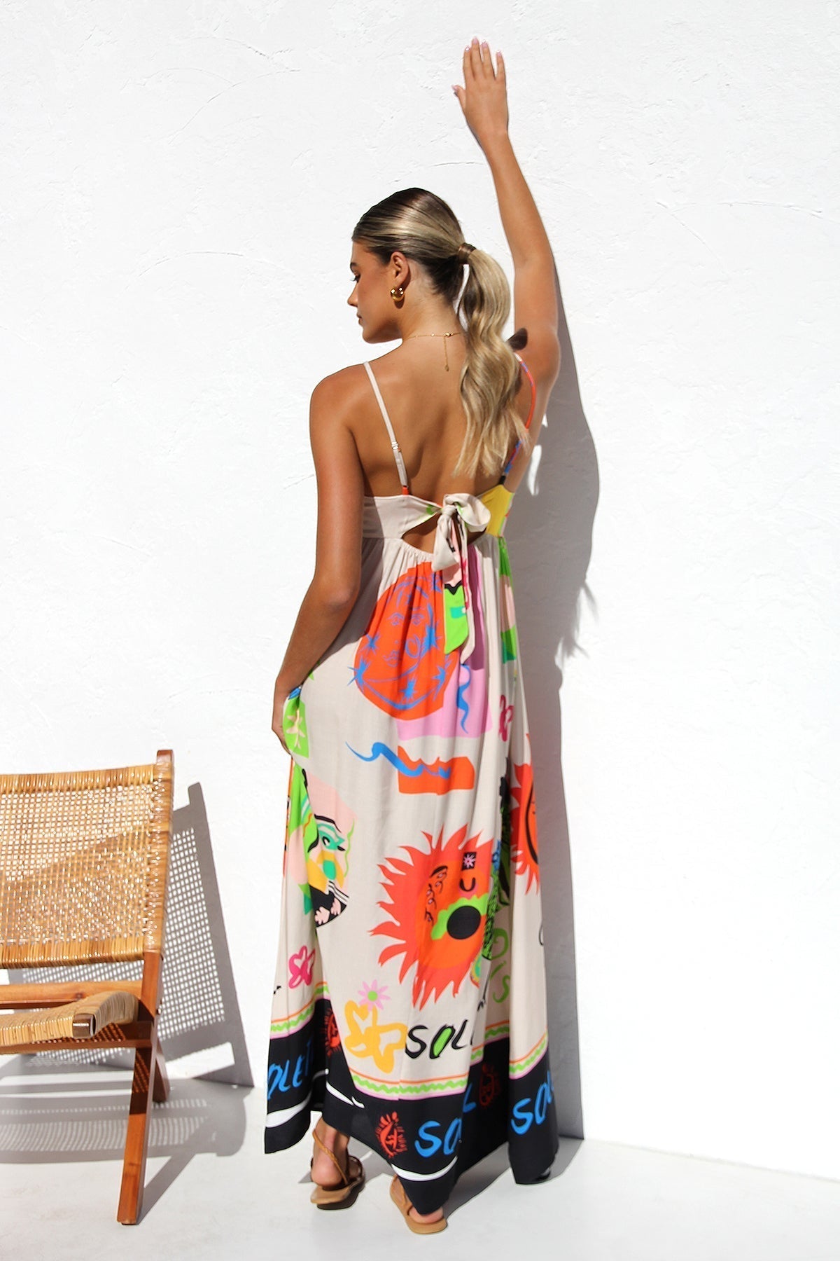 Nuria® | Dress Orange Multi