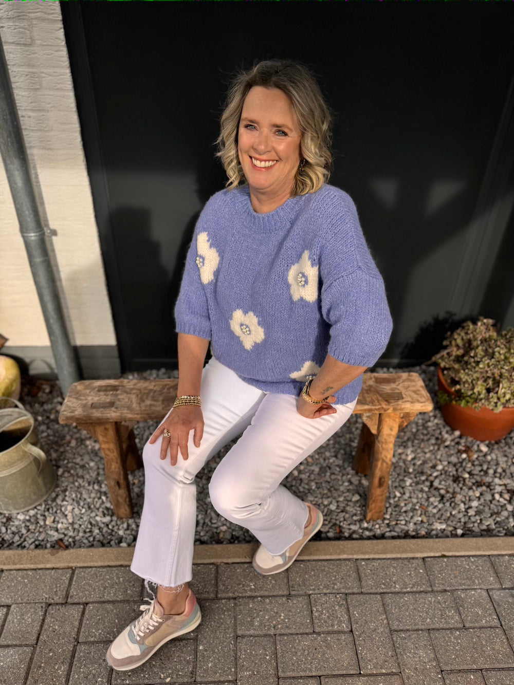 Glenda | Sweater Fleur Lavender