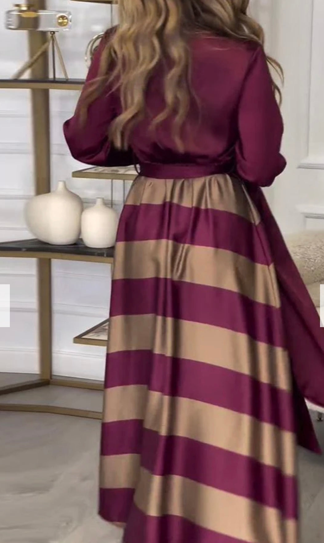 Gabriela® | Two-Piece Silk Dress