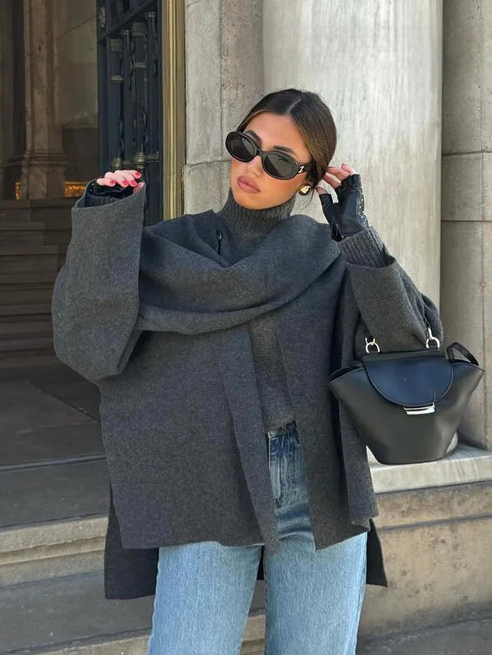Ana® | Elegant scarf coat