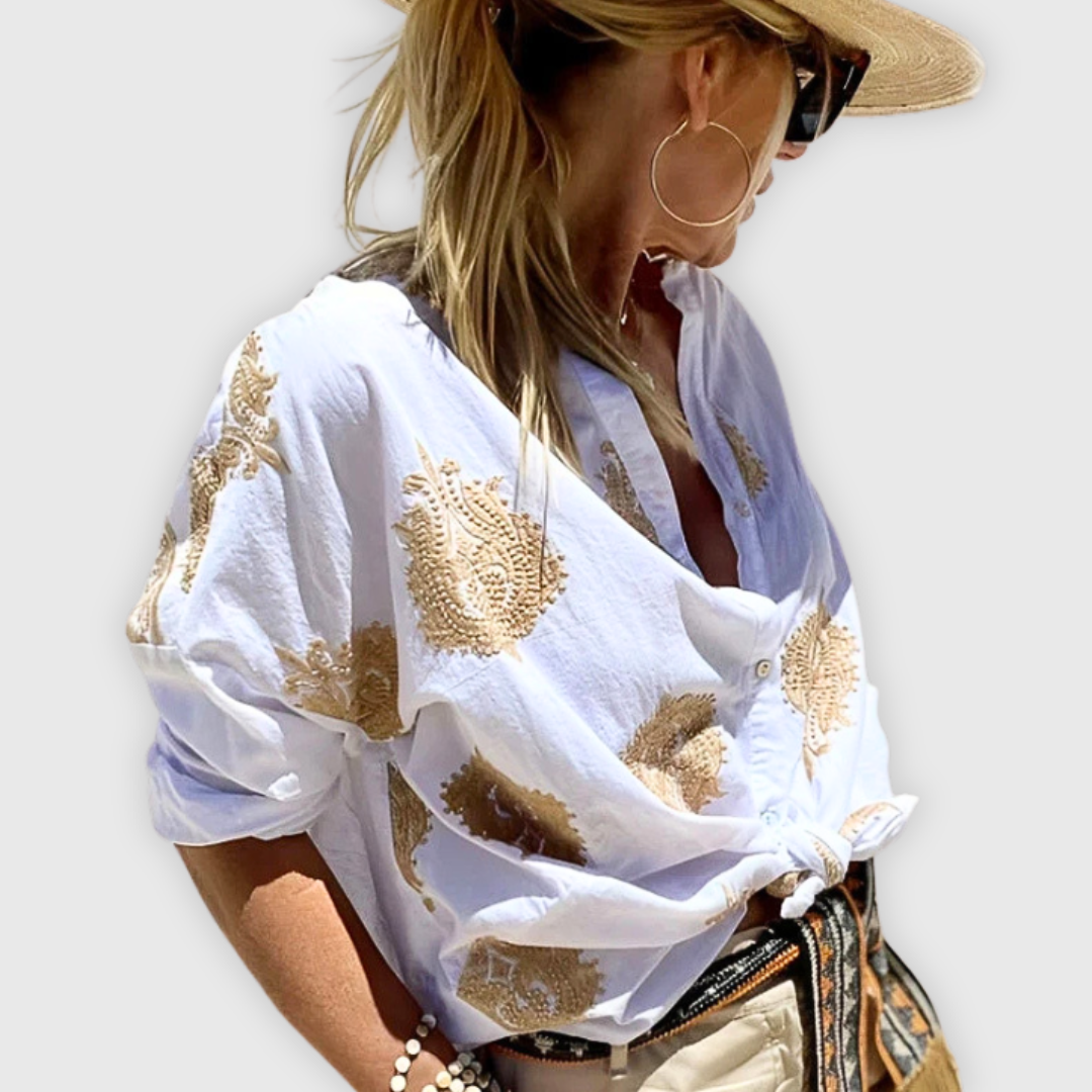 Blanca® | Light Elegant Ladies Blouse Handmade