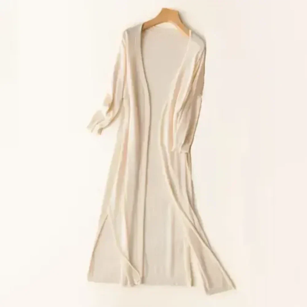Lilian | Elegant lightweight women's long jacket