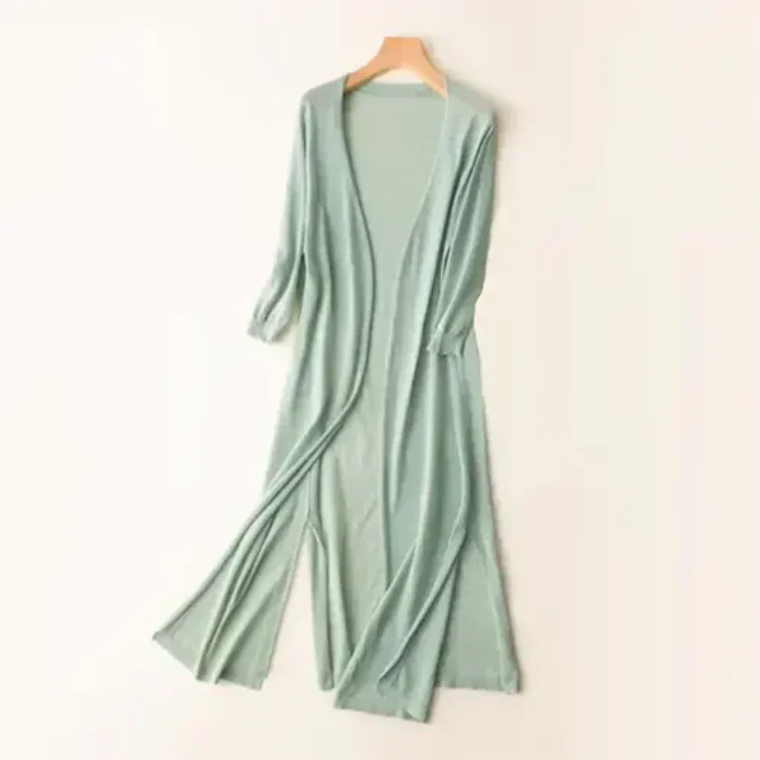 Lilian | Elegant lightweight women's long jacket