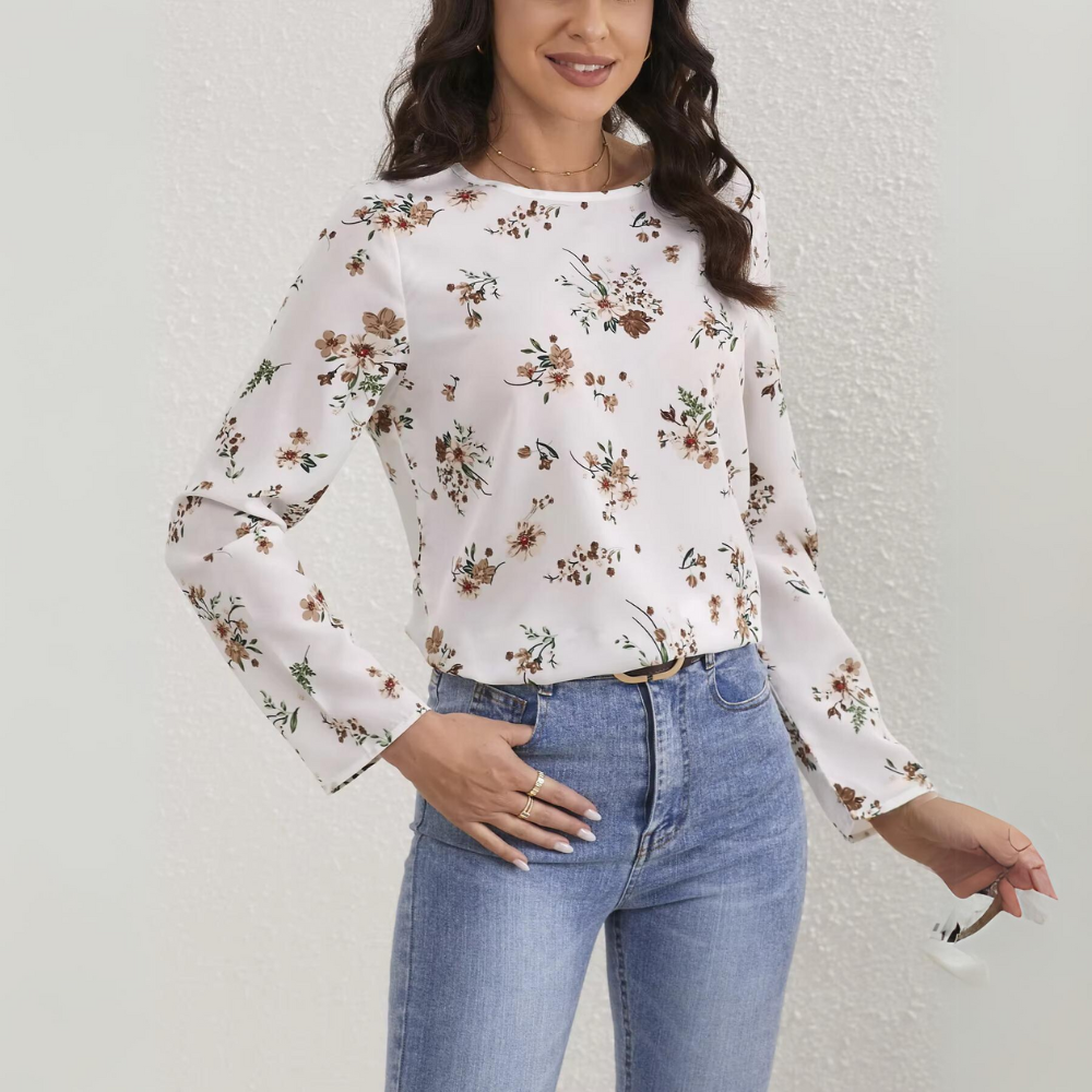 Rosario | Casual floral blouse
