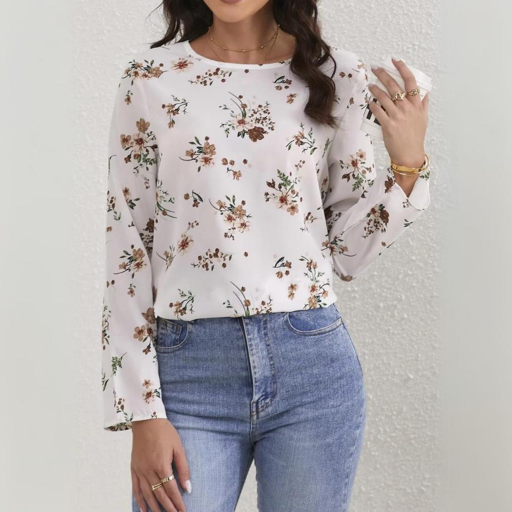 Rosario | Casual floral blouse