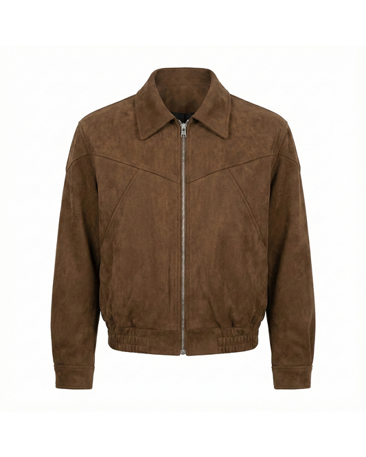 Trenton Smooth Suede Bomber