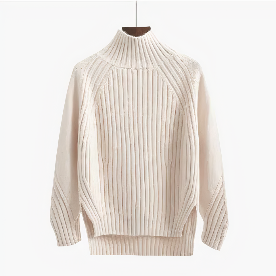 Nuria® | Round neck knitted sweater