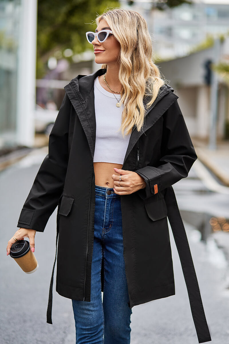 Luisa | Waterproof parka jacket with hood