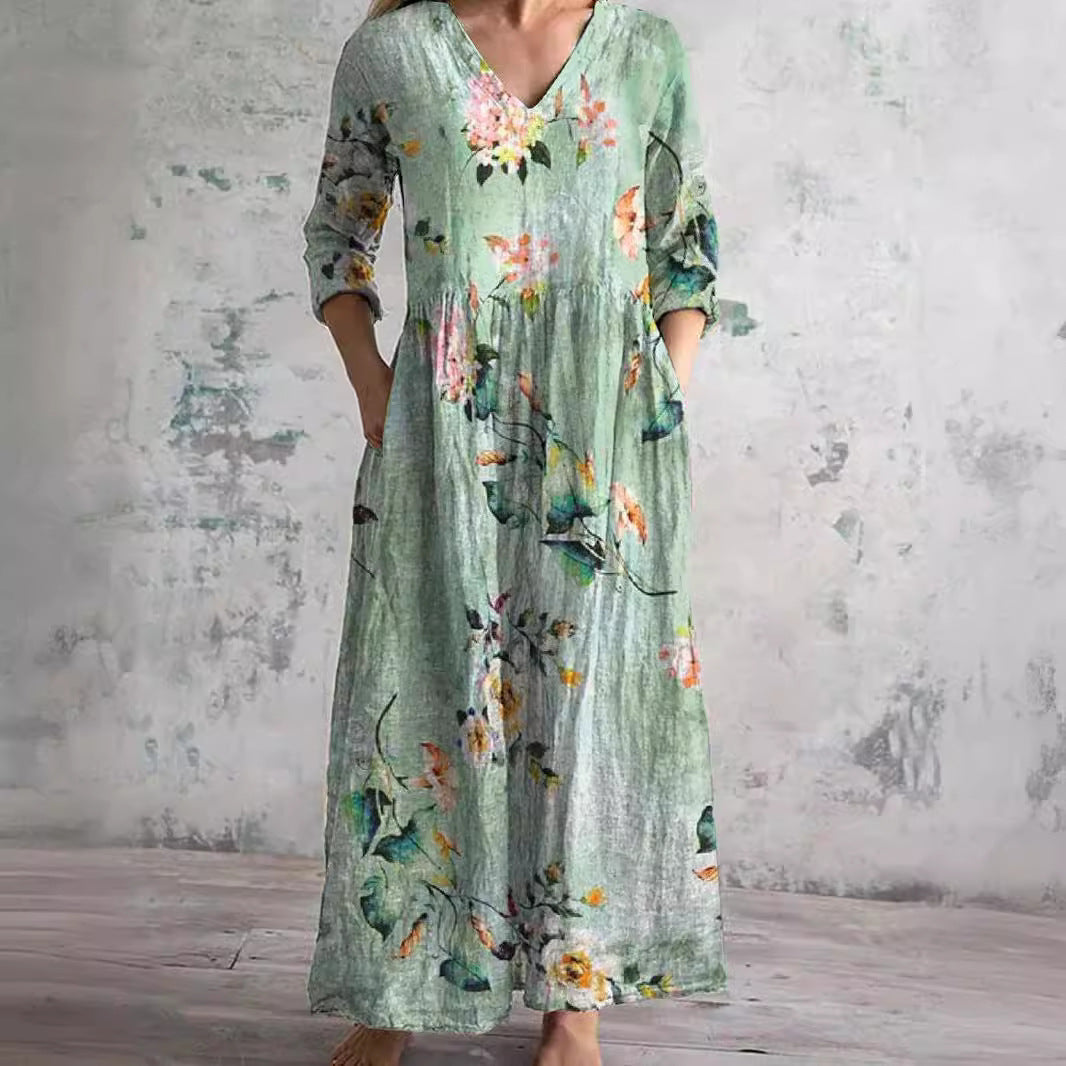 Maria® | Elegant floral women's summer dress