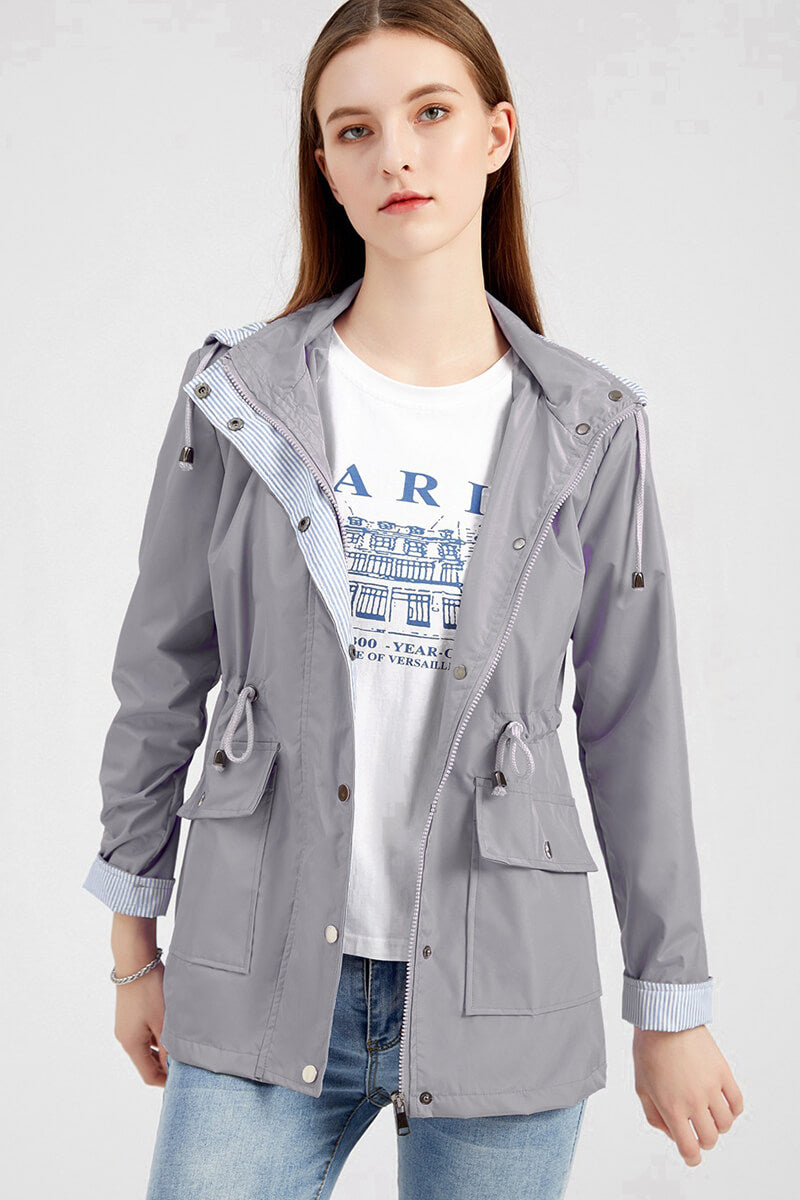 Oriana | Windbreaker with hood